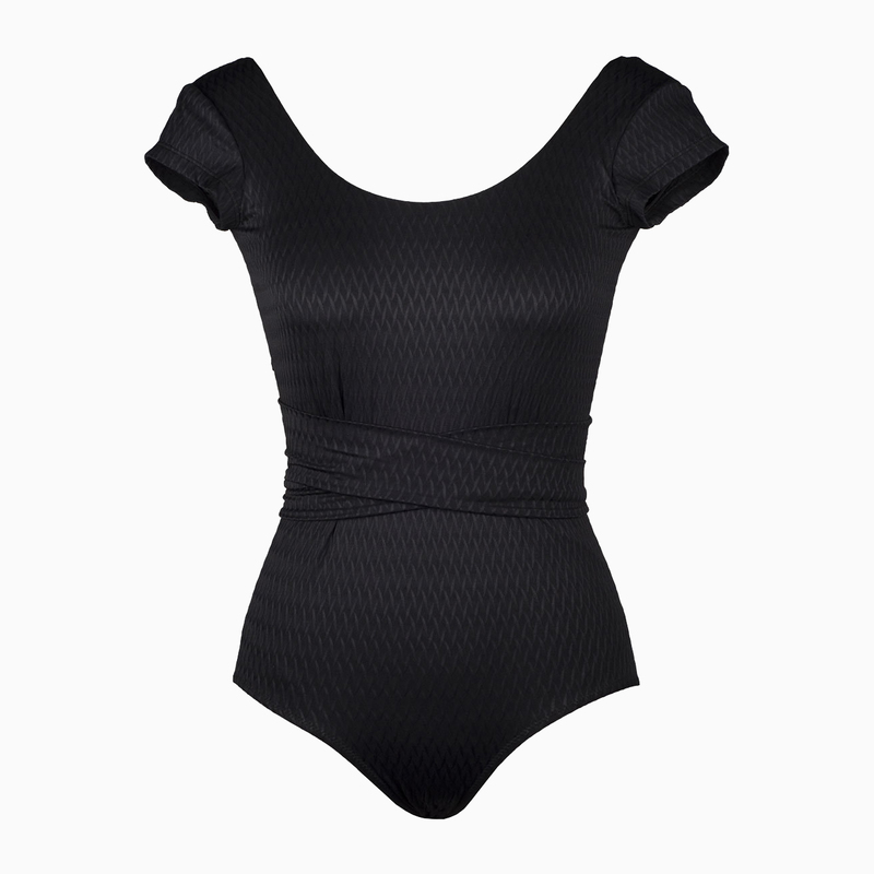 Connie Swimsuit Textured Black